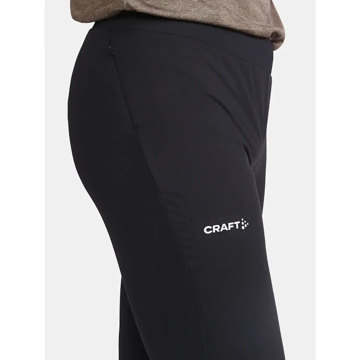 Craft ADV Essence 2 Warm Wind Hardloopbroek Lang Zwart Heren