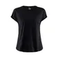 Craft CORE Essence 2 Hardloopshirt Korte Mouwen Zwart Dames