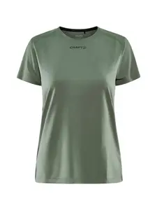 Craft CORE Essence 2 Hardloopshirt Korte Mouwen Groen Dames