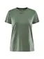 Craft CORE Essence 2 Hardloopshirt Korte Mouwen Groen Dames