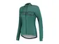 Craft LMTD Fietsshirt Lange Mouwen Groen/Zwart Dames