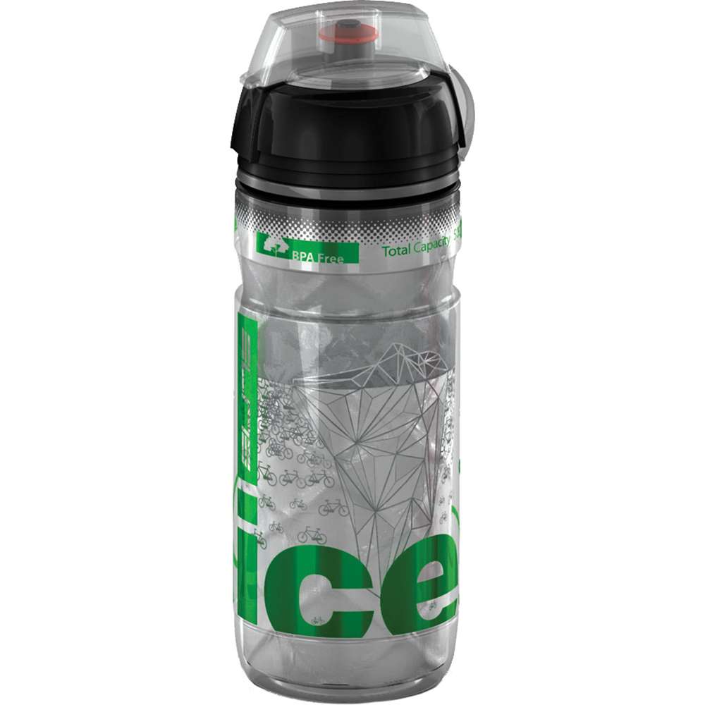 Elite Bidon Iceberg Groen Logo 500ML