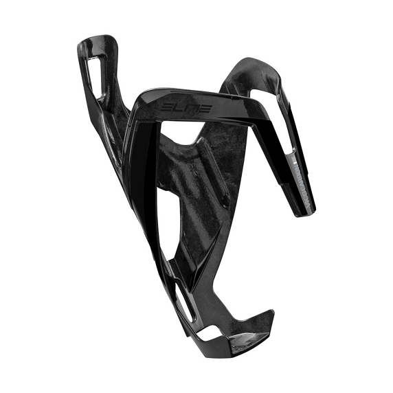 Elite Vico Carbon Logo Bidonhouder Glossy Zwart