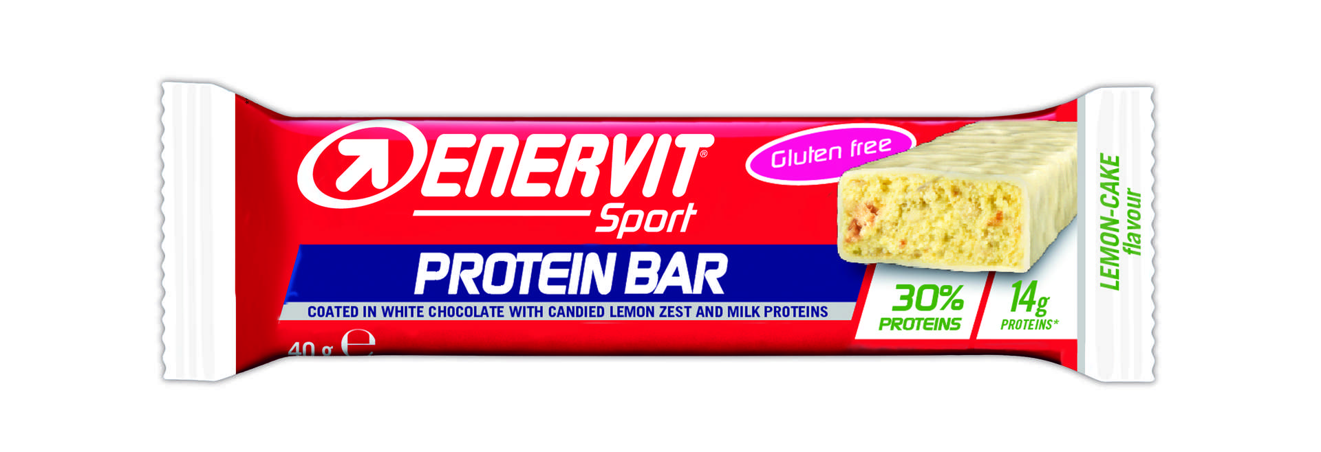Enervit Protein Sportrepen Lemon Cake 30 stuks