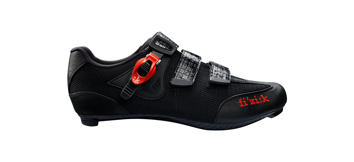 Fizik R3 Uomo Wielrenschoenen Zwart/Rood Heren