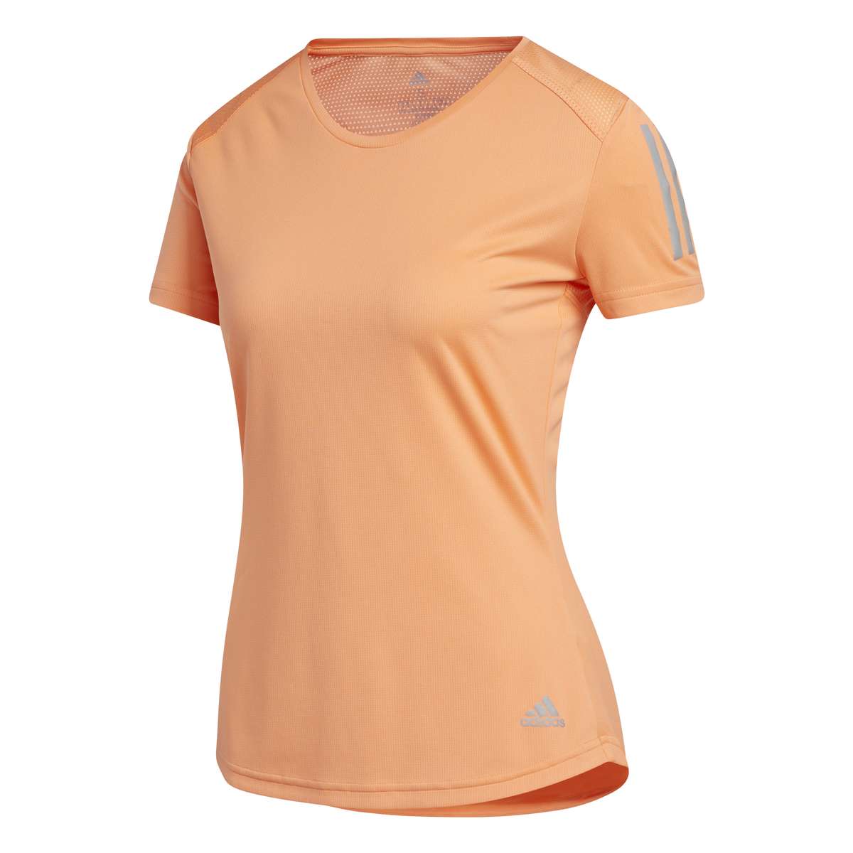 adidas Own The Run Hardloopshirt Korte Mouwen Oranje Dames