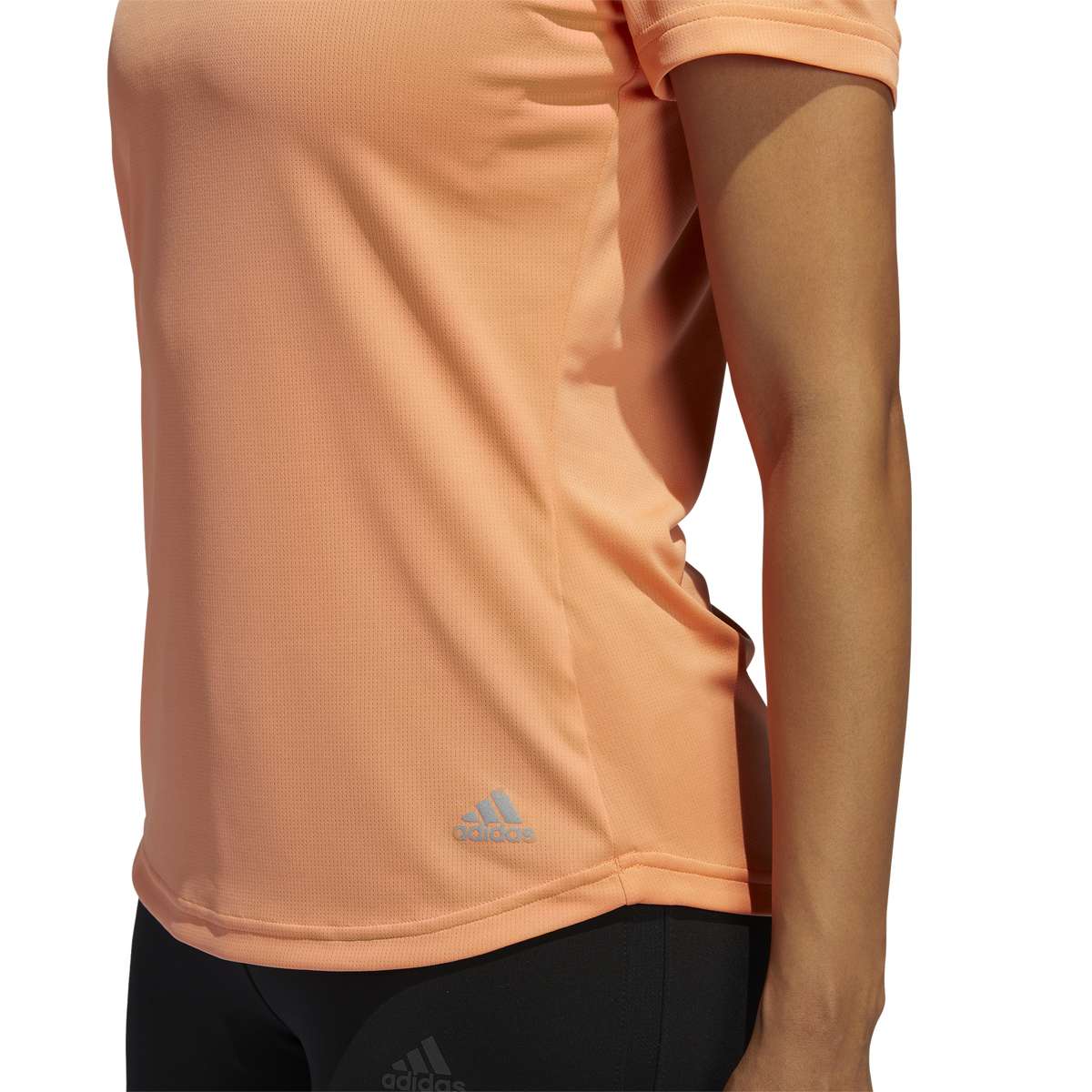 adidas Own The Run Hardloopshirt Korte Mouwen Oranje Dames