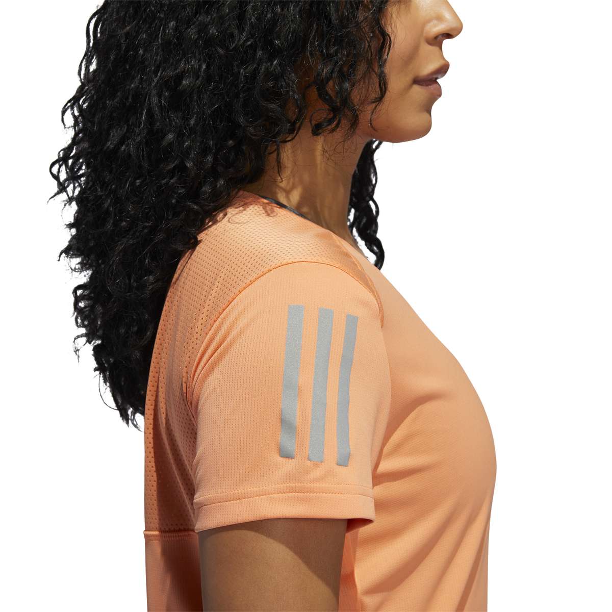 adidas Own The Run Hardloopshirt Korte Mouwen Oranje Dames