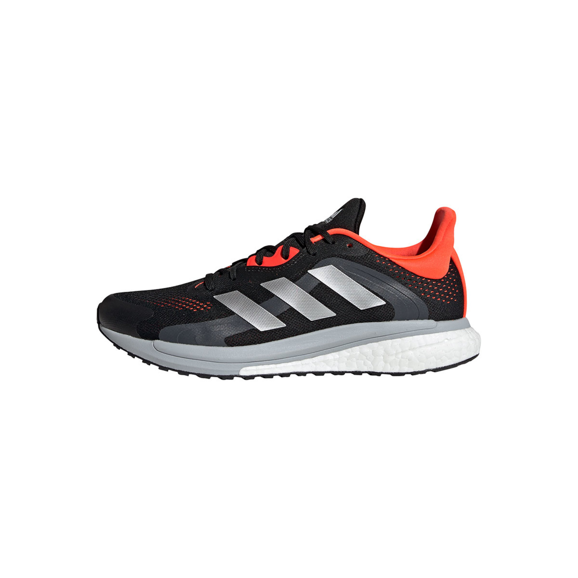 adidas Solar Glide 4 ST Hardloopschoenen Zwart/Grijs/Rood Heren