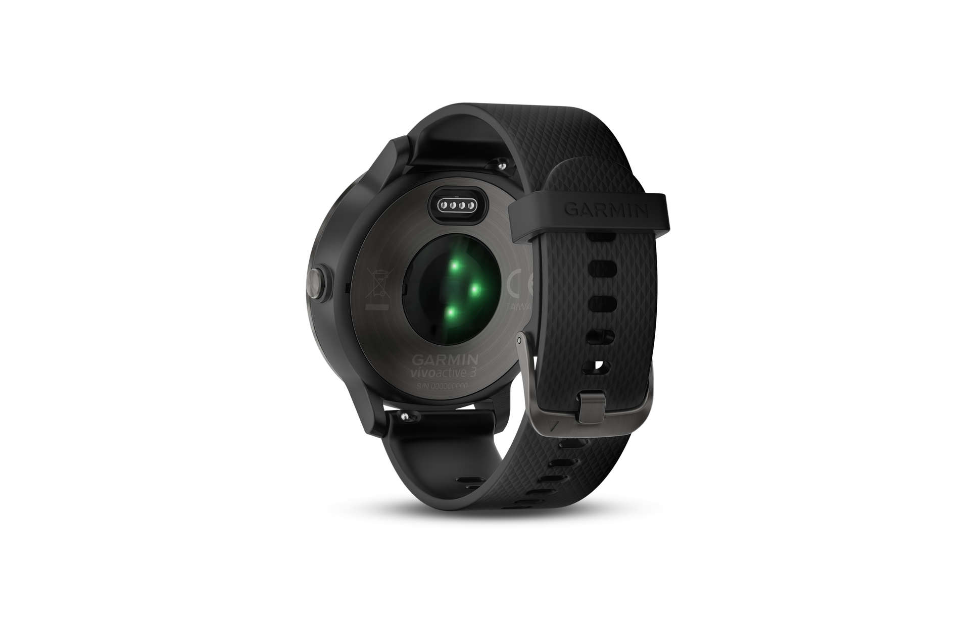 Garmin Vivoactive 3 Leisteen Zwart