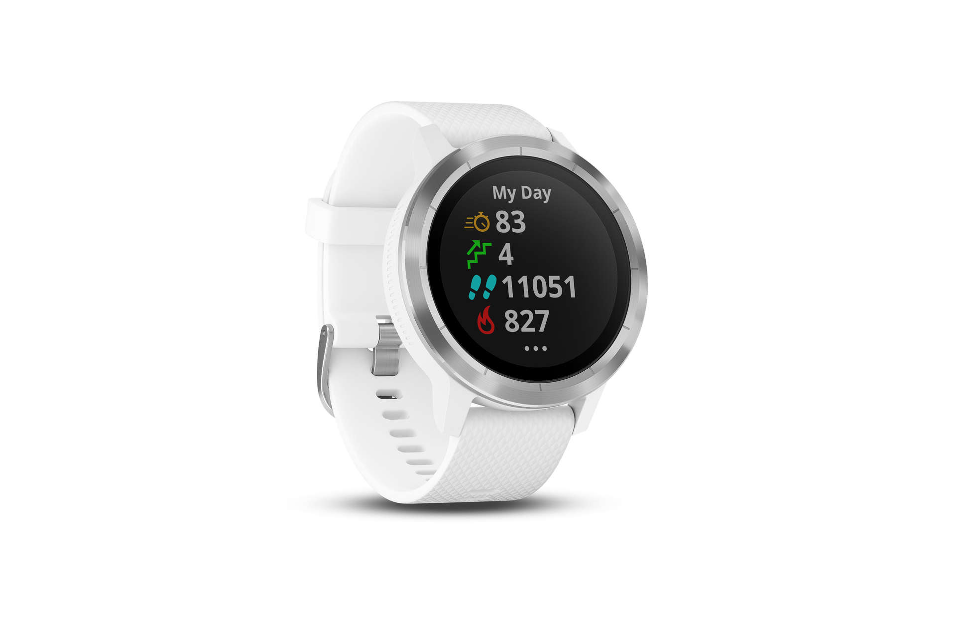 Garmin Vivoactive 3 RVS Wit