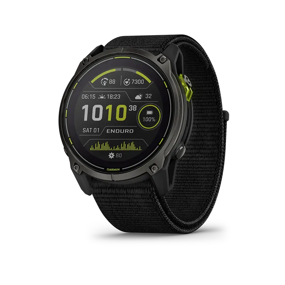 Garmin Enduro 3 Sporthorloge Titanium/Zwart