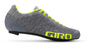 Giro Empire E70 Knit Wielrenschoenen Grijs/Geel Heren