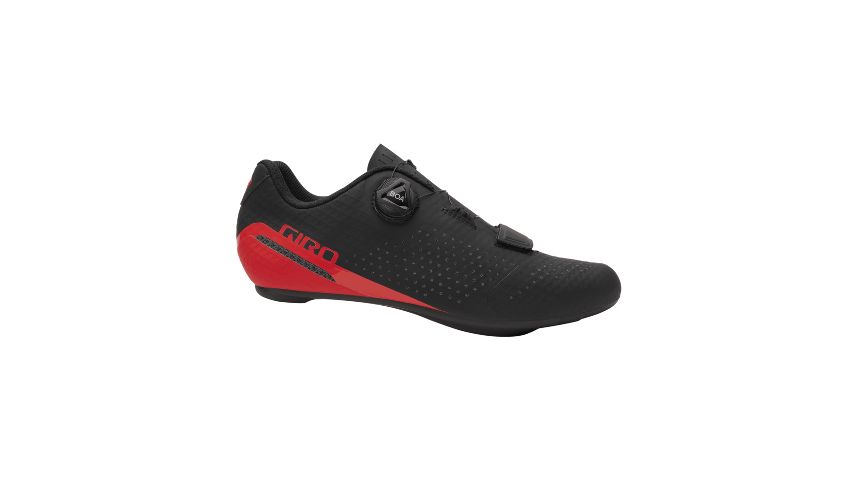 Giro Cadet Wielrenschoenen Zwart/Rood Heren