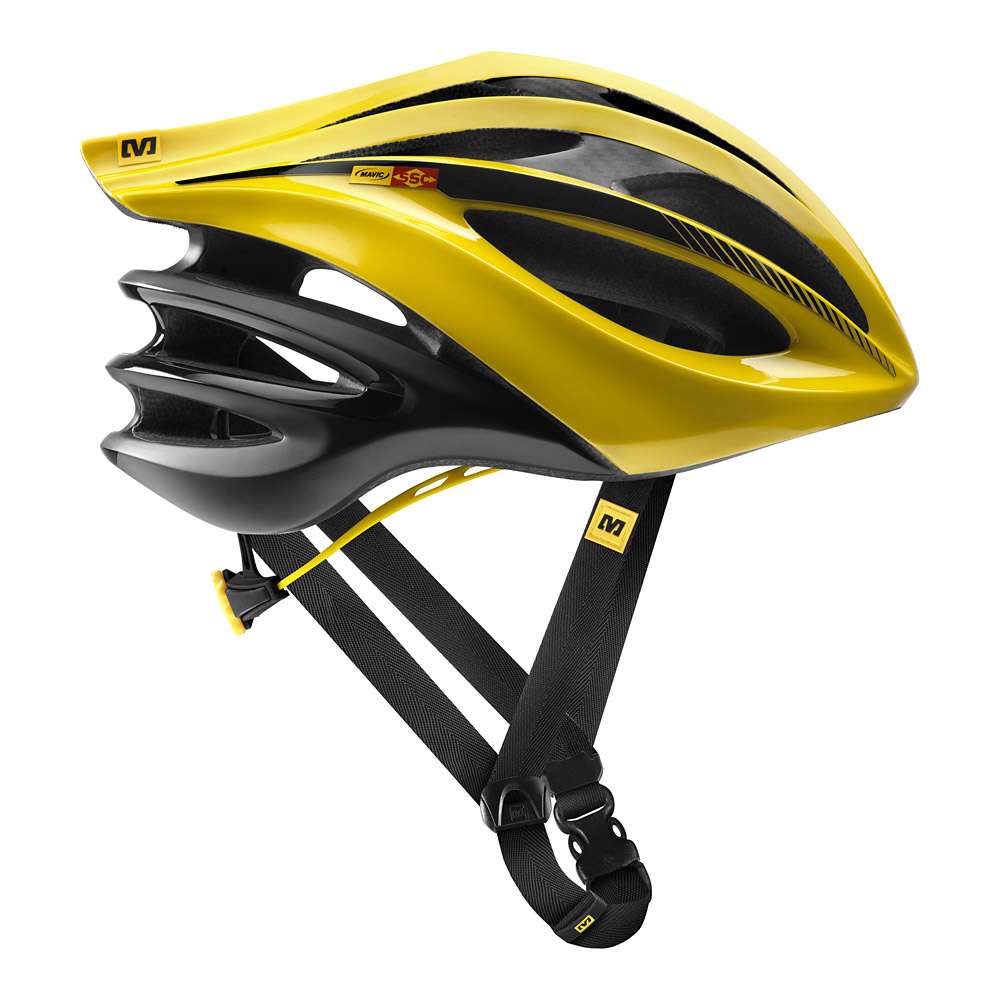 Mavic Plasma SLR Maxi Fit Fietshelm Geel/Zwart