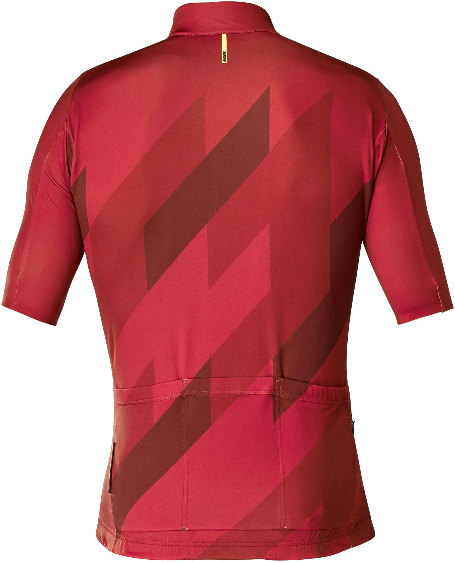 Mavic Cosmic Mosaic Fietsshirt Korte Mouwen Rood Heren