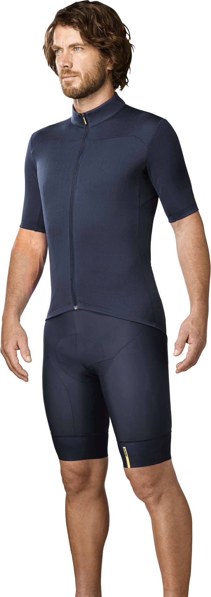 Mavic Essential Merino Eclip Fietsshirt Korte Mouwen Blauw Heren