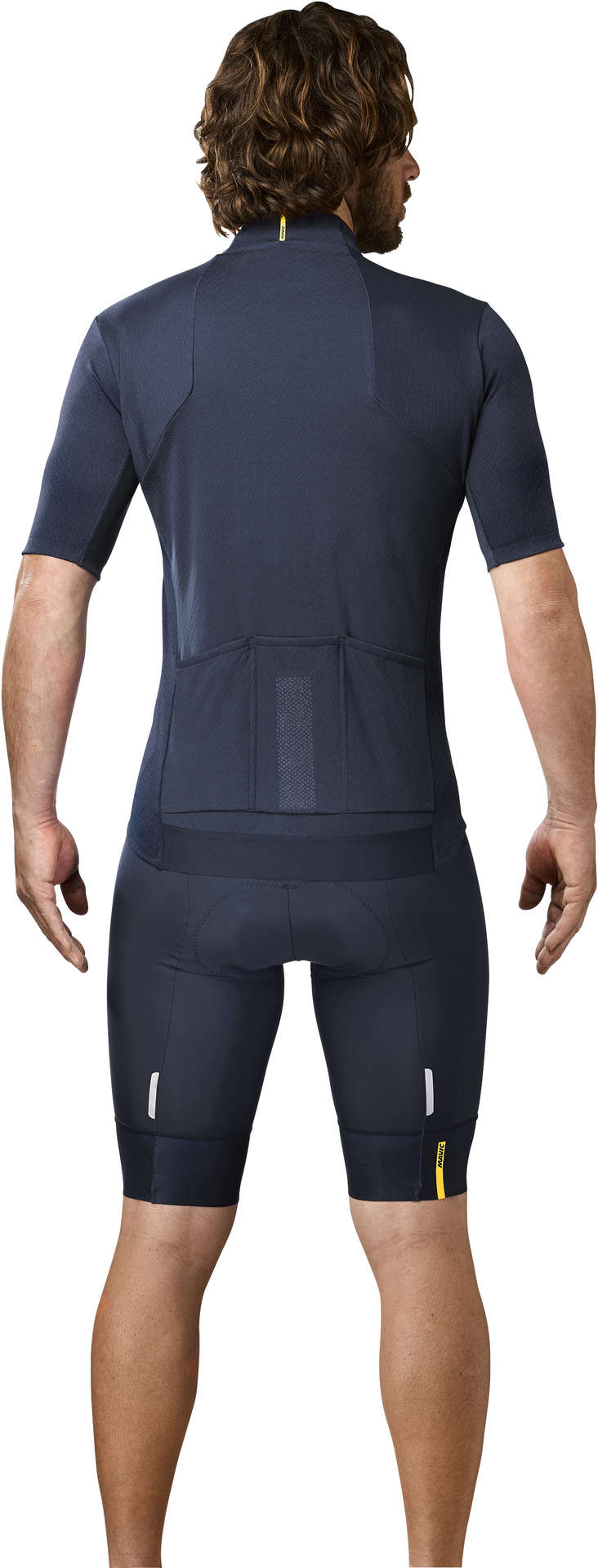 Mavic Essential Merino Eclip Fietsshirt Korte Mouwen Blauw Heren