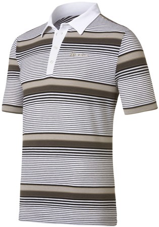 Bijna dood rundvlees Sjah Odlo Polo Shirt Stripes SS Custom White/Black Heren koop je bij  Futurumshop.nl