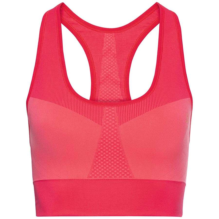 Odlo Seamless Medium Sport Beha Roze/Roze Dames