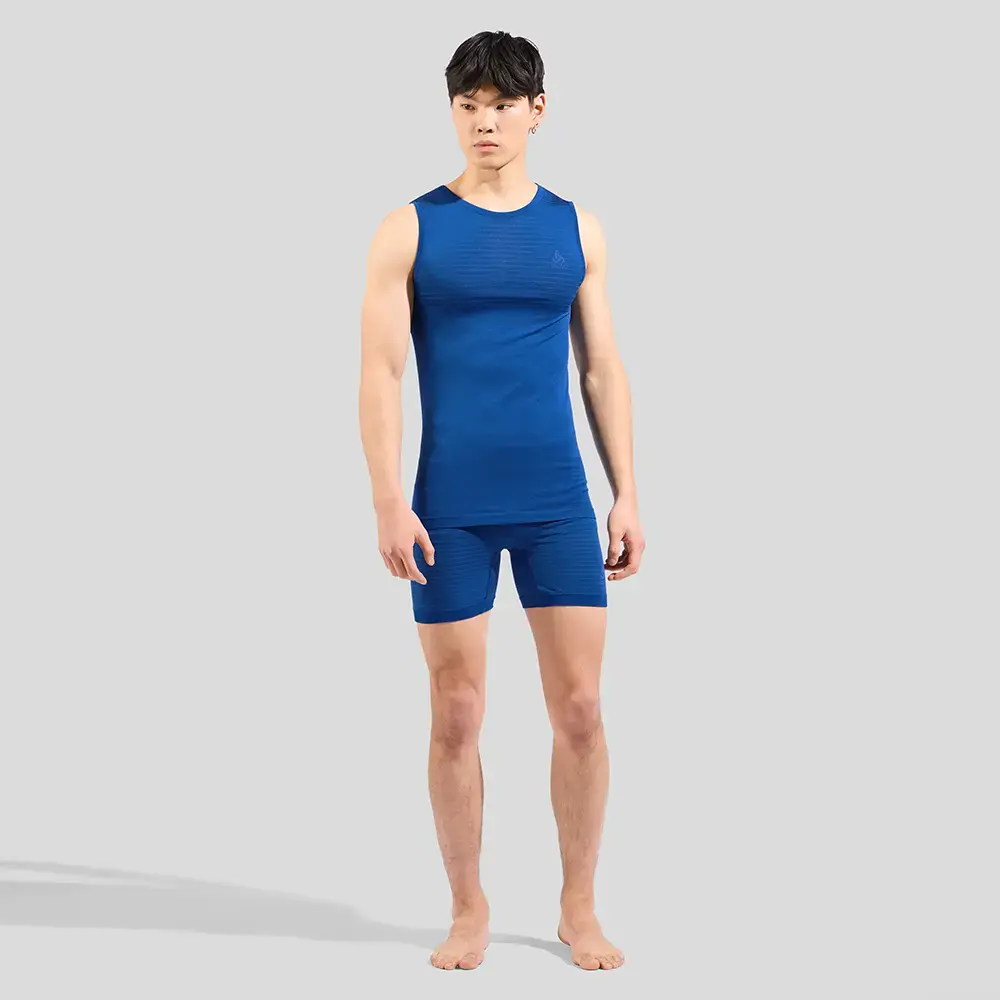 Odlo Performance X-Light Eco Ondershirt Zonder Mouwen Blauw Heren