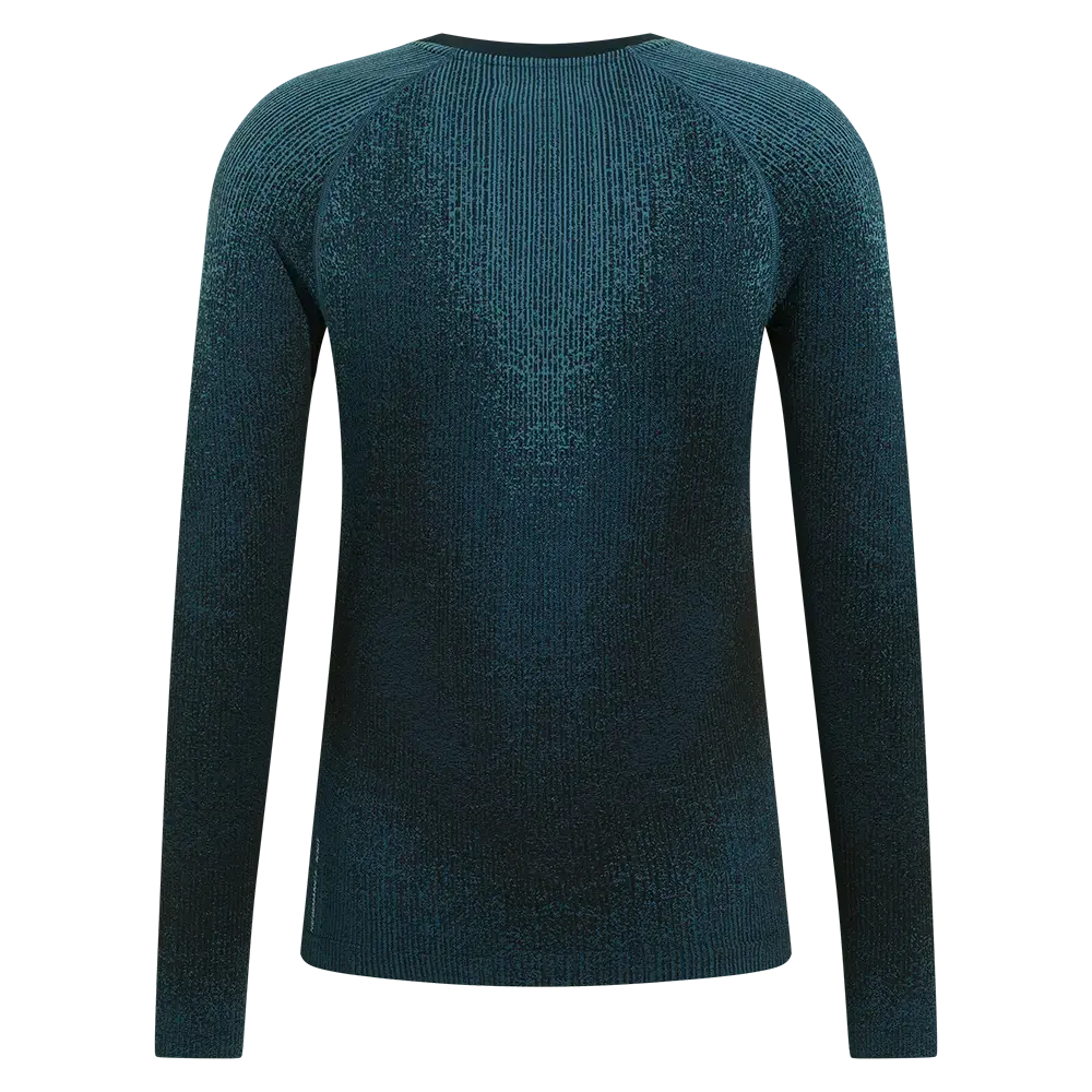 Odlo Blackcomb Eco Crew Thermoshirt Lange Mouwen Blauw Heren