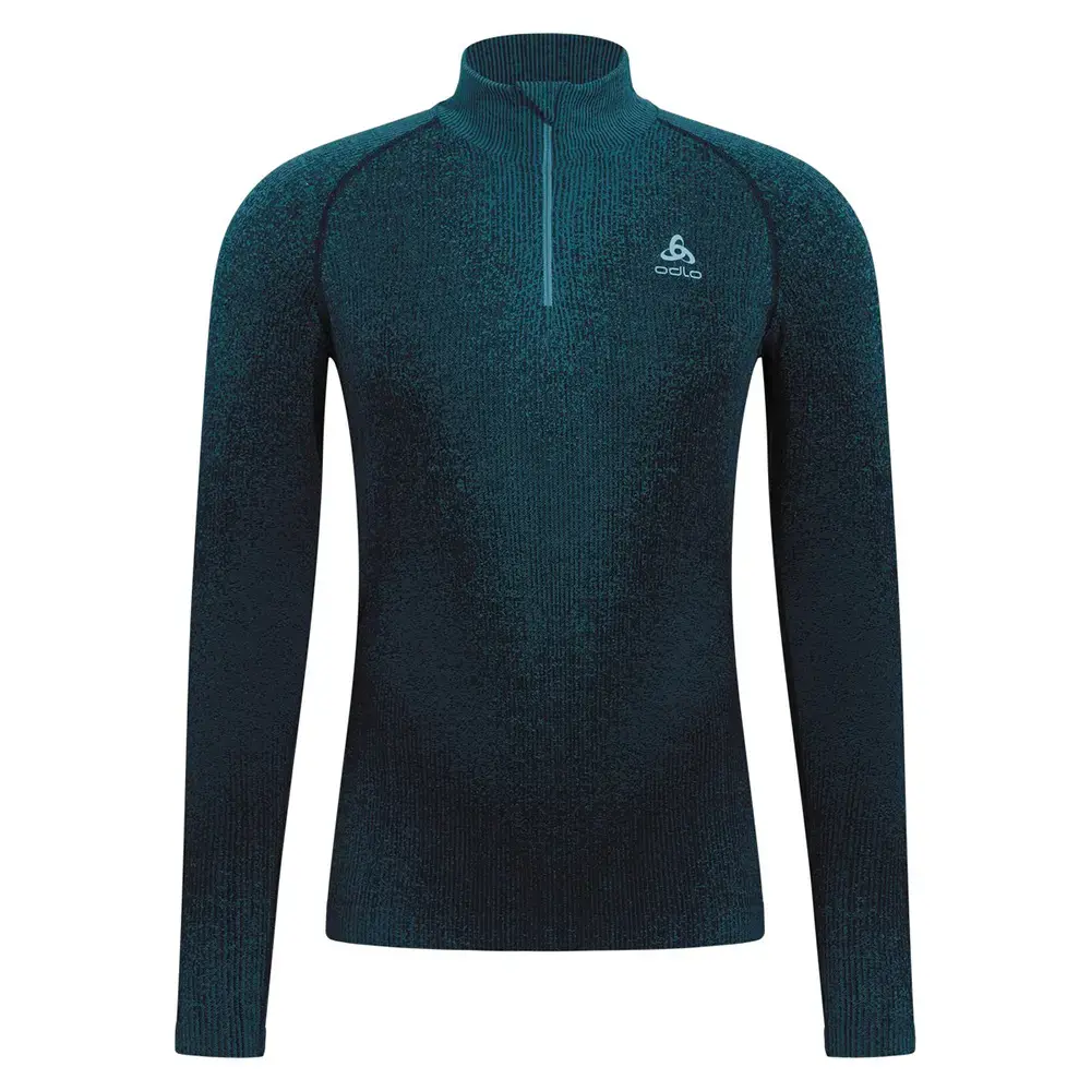 Odlo Blackcomb Eco Turtle Thermoshirt Lange Mouwen Blauw Heren