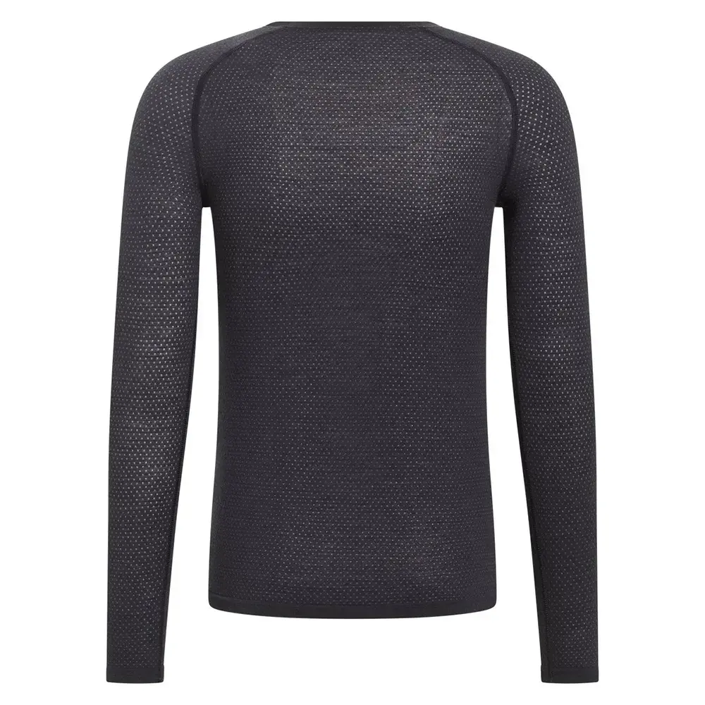 Odlo Blackcomb Crew Merino PW 140 Thermoshirt Lange Mouwen Zwart Heren