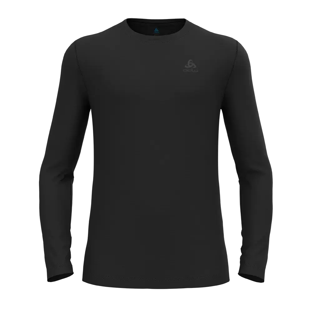 Odlo Blackcomb Crew Merino 160 Thermoshirt Lange Mouwen Zwart Heren