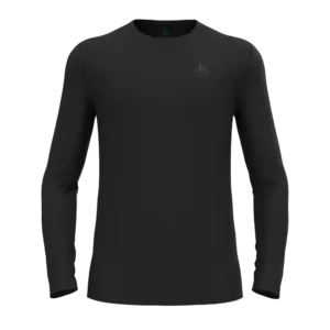 Odlo Blackcomb Crew Merino 160 Thermoshirt Lange Mouwen Zwart Heren