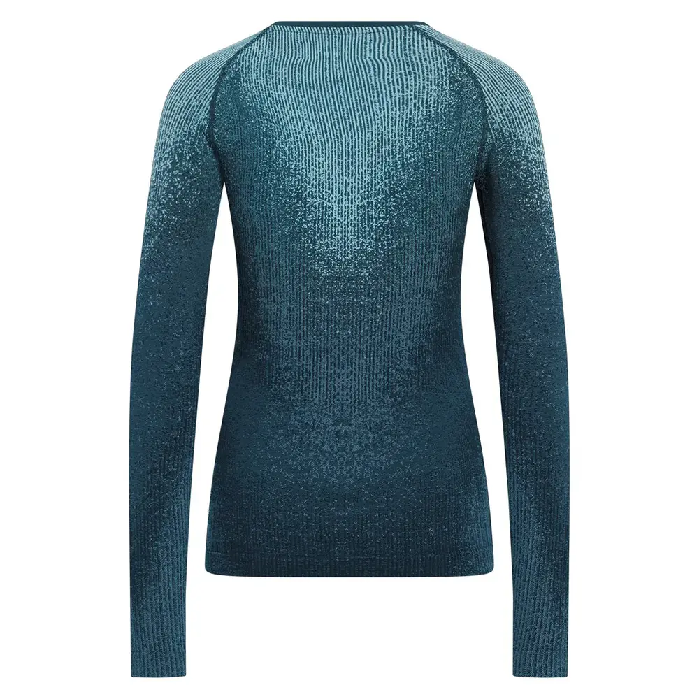 Odlo Blackcomb Eco Crew Thermoshirt Lange Mouwen Blauw Dames