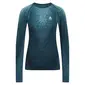 Odlo Blackcomb Eco Crew Thermoshirt Lange Mouwen Blauw Dames