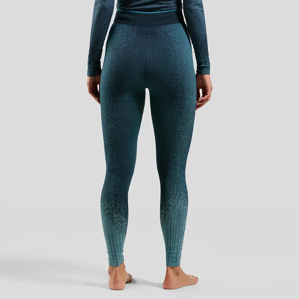 Odlo Blackcomb Eco Thermobroek Lang Blauw Dames