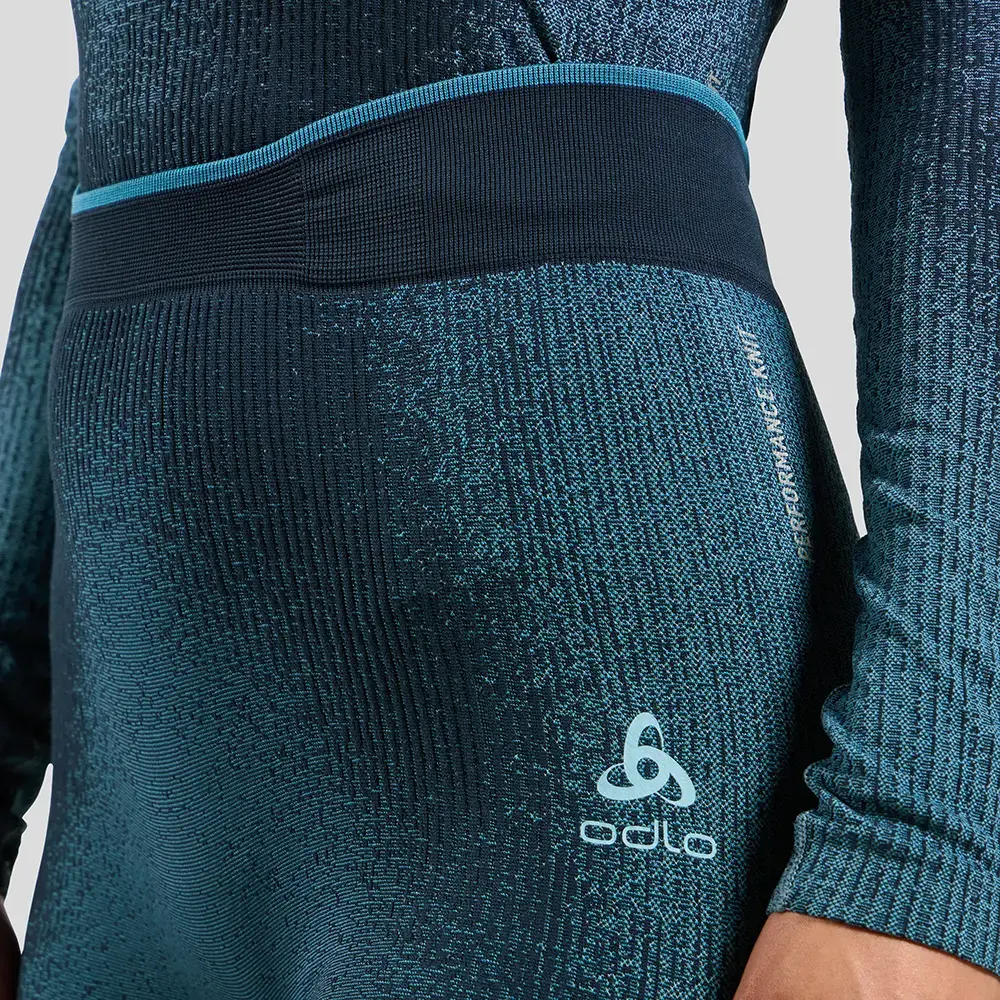 Odlo Blackcomb Eco Thermobroek Lang Blauw Dames