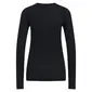 Odlo Blackcomb Merino PW140 Seamless Thermoshirt Lange Mouwen Zwart Dames