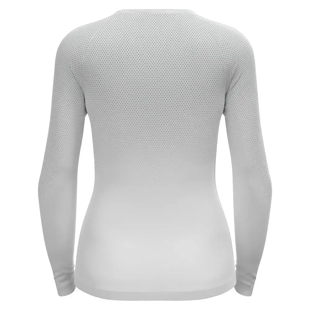 Odlo Performance Light Eco Crew Thermoshirt Lange Mouwen Wit Dames