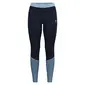 Odlo Revelstoke PW 150 BL Thermobroek Lang Blauw Melange Dames