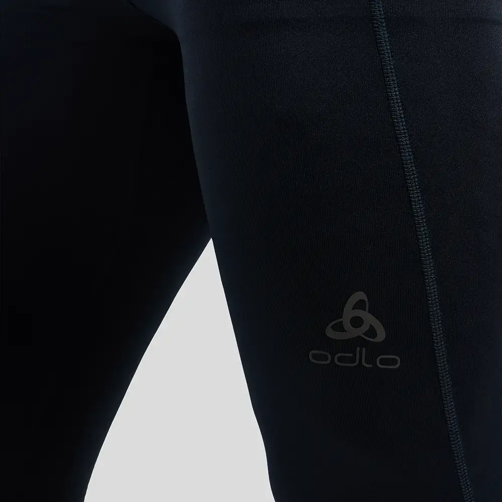 Odlo Essential Tights Hardloopbroek Lang Donkergrijs Heren