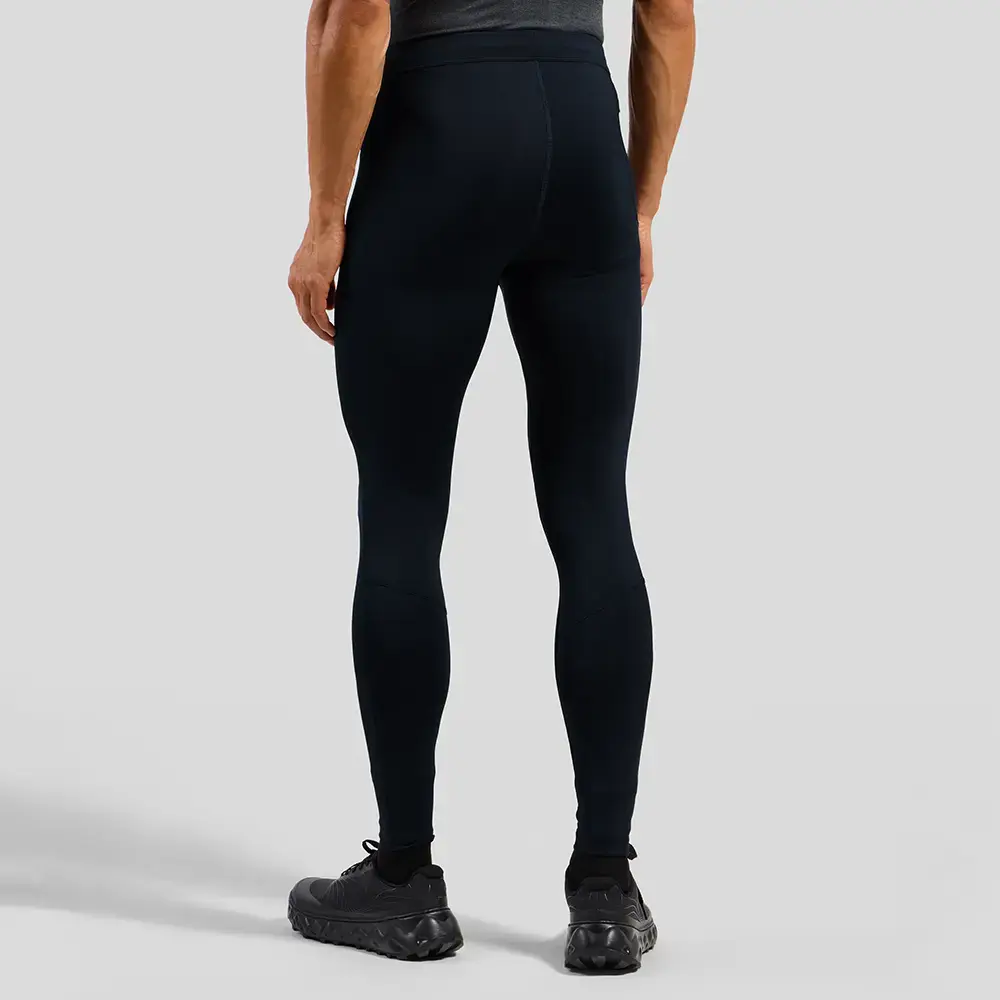 Odlo Essential Tights Hardloopbroek Lang Donkergrijs Heren