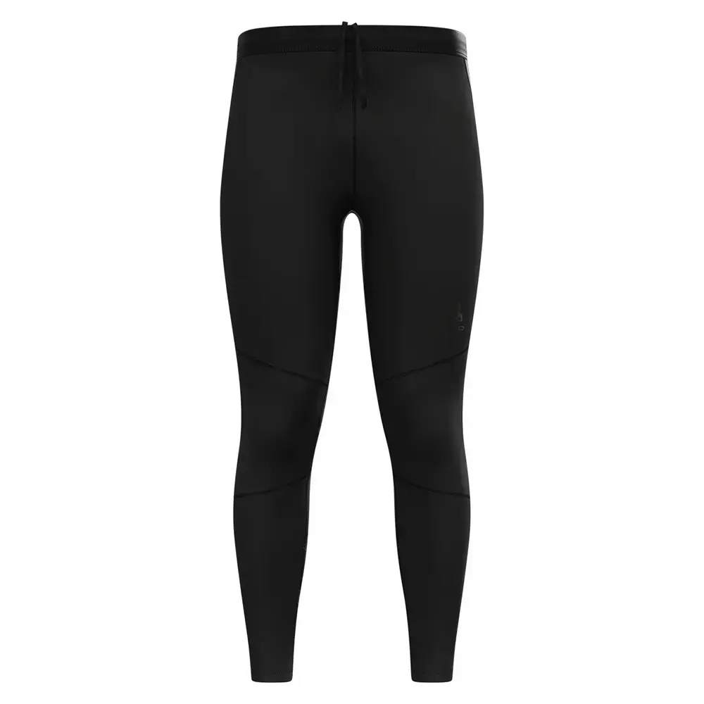 Odlo Zeroweight Warm Reflective Hardloopbroek Lang Zwart Heren