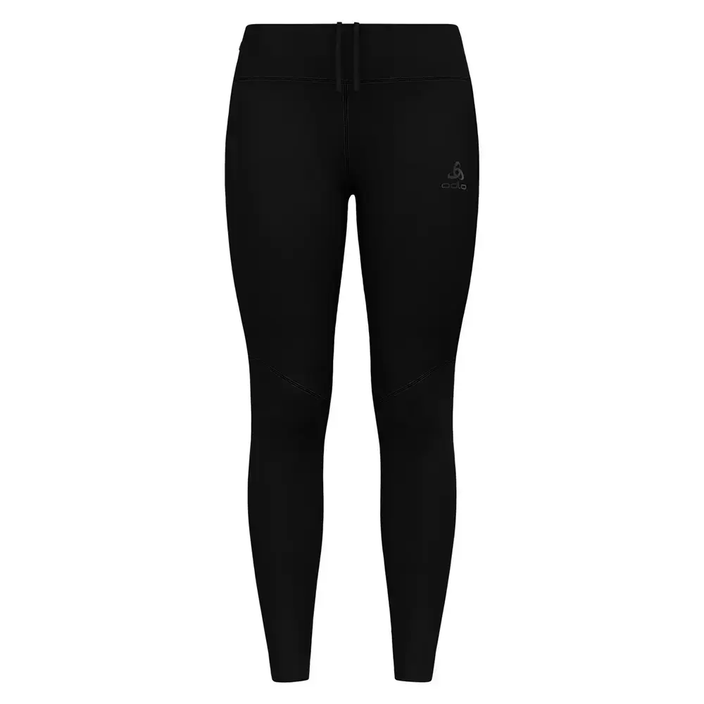 Odlo Zeroweight Hardloopbroek Lang Zwart/Zwart Dames