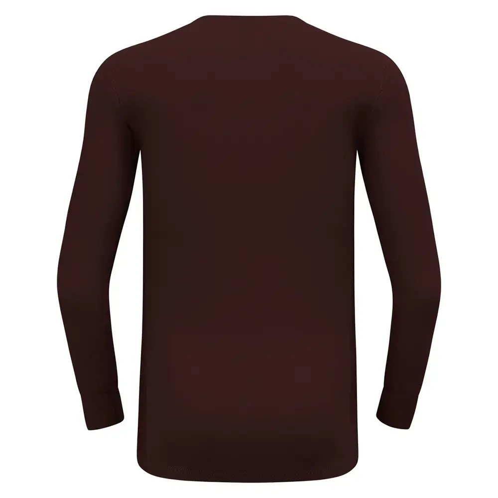 Odlo Active Warm Eco Crew Neck Thermoshirt Lange Mouwen Paars Heren