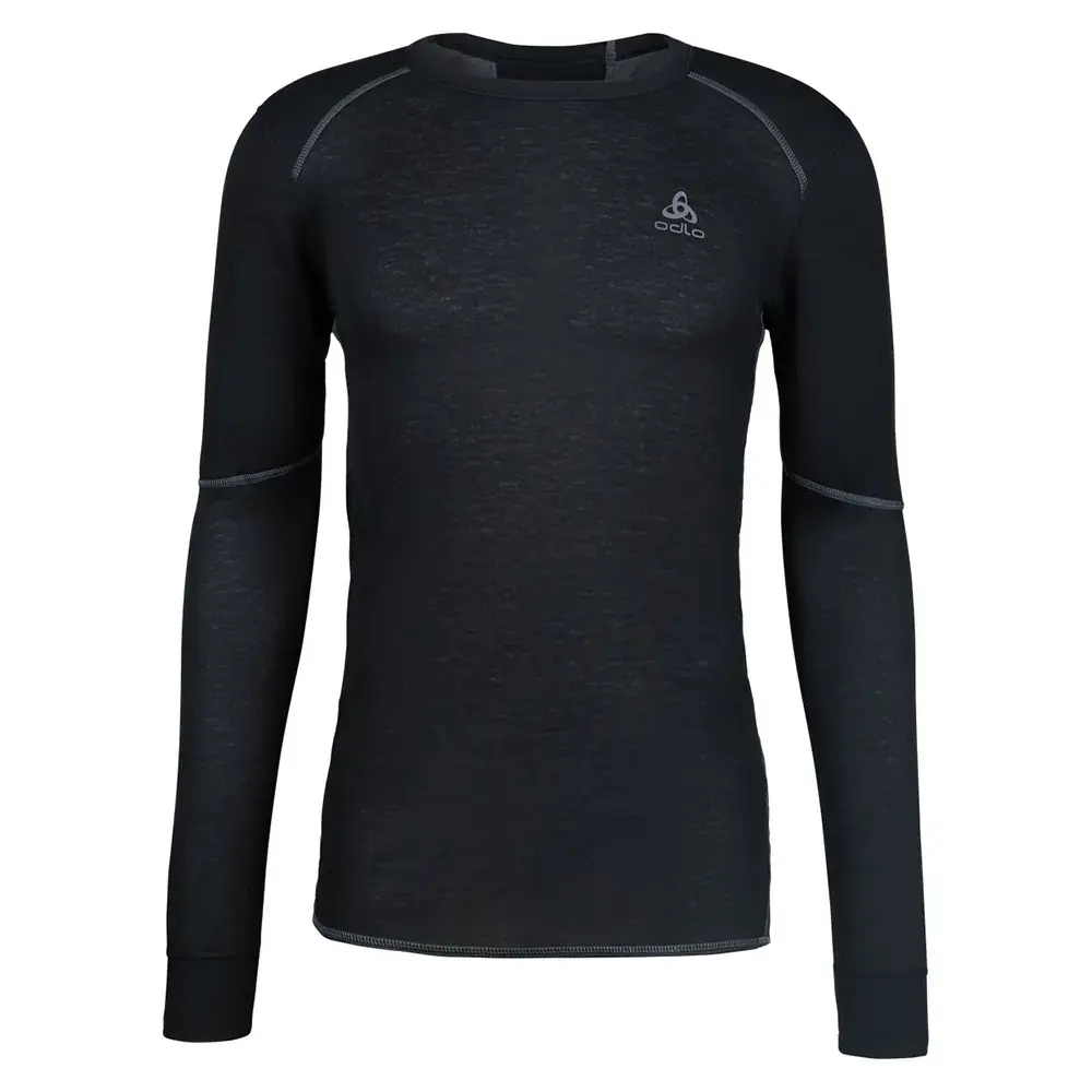 Odlo Active X-Warm BL Crew Thermoshirt Lange Mouwen Zwart Heren