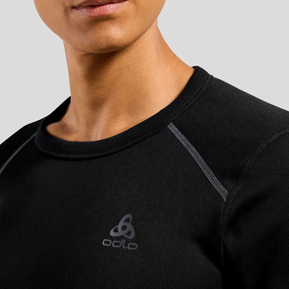 Odlo Active X-Warm BL Crew Thermoshirt Lange Mouwen Zwart Heren