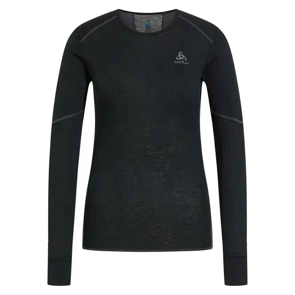 Odlo Active X-Warm BL Crew Thermoshirt Lange Mouwen Zwart Dames