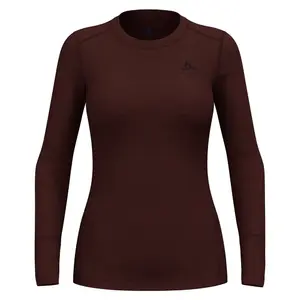 Odlo Merino 200 BL Crew Thermoshirt Lange Mouwen Paars Dames