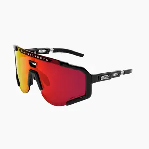 Scicon Aeroscope Sport Zonnebril Zwart SCNPP Multimirror Red Lens