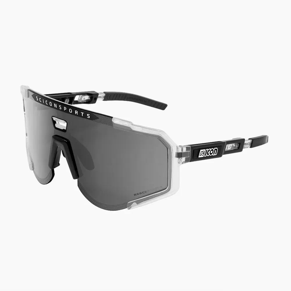 Scicon Aeroscope Sport Zonnebril Crystal Gloss SCNPP Multimirror Silver Lens