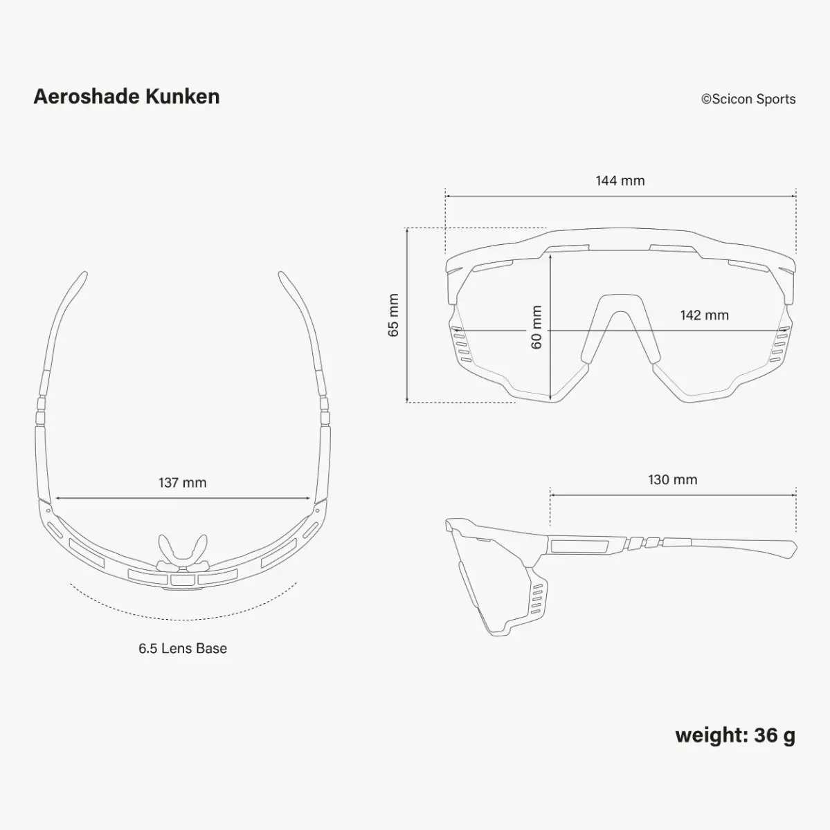 Scicon Aeroshade Kunken Sport Zonnebril Zwart SCNPP Multimirror Red Lens