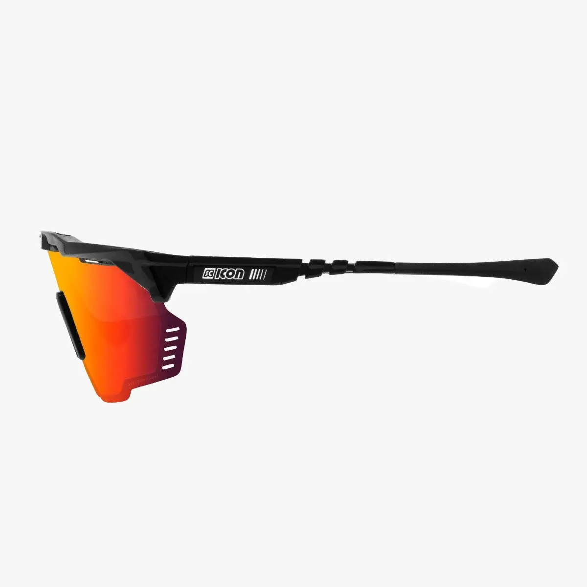 Scicon Aeroshade Kunken Sport Zonnebril Zwart SCNPP Multimirror Red Lens